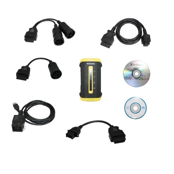 Allscanner VCX HD Heavy Duty Truck Diagnostic Tool System For VOLVO, HINO Etc