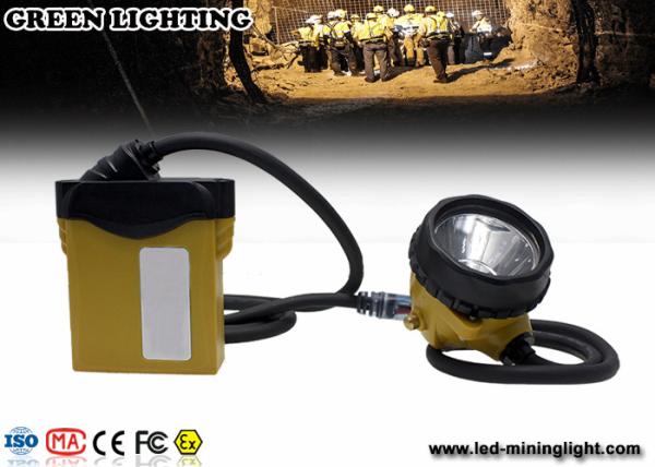 3.7V li-ion battery 25000lux rechargeable miners cap lights with cable indicator LED
