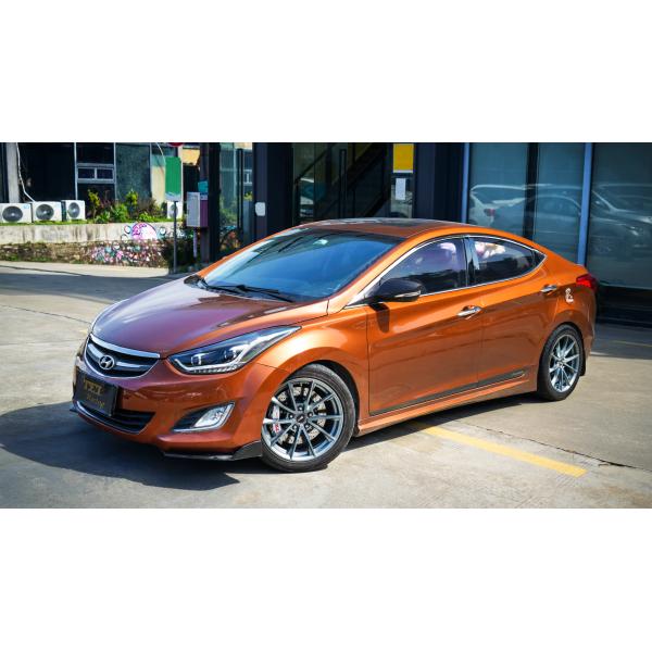 4-поршневой гоночный суппорт Hyudnai большой тормозной комплект 355*32 мм высокоуглеродистый дисковый гоночный и тормозной колодки для ELANTRA 18-дюймовый обод