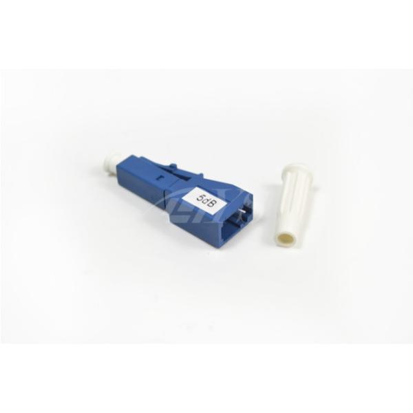 Plug type doped Fiber Optic Singlemode 5dB LC Attenuator