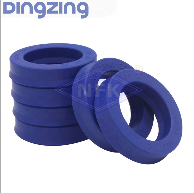 Taiwan DingZing Piston Cup Seals PU Rings Hydraulic Piston Piston Rod Seals for Excvador Mechanical Hydraulic Cylinder Seal
