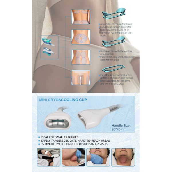 1200W Cryolipolysis 360 Fat Freeze Machine For Body Contouring And Fat Reduction
