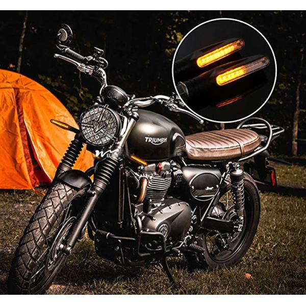 DC12V Движущийся светодиодный поворотный сигнал Мотоциклетные индикаторы и тормозный свет