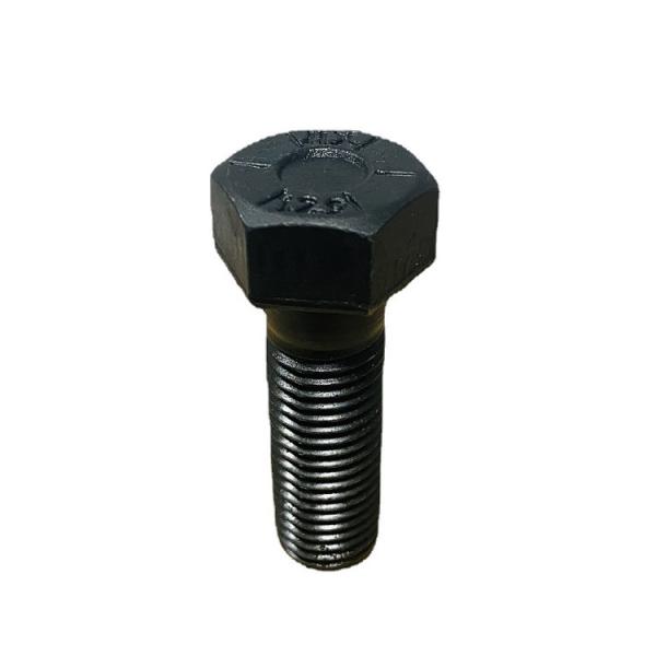 12.9 Level Excavator Track Bolts M16*M50  Half Thread Type