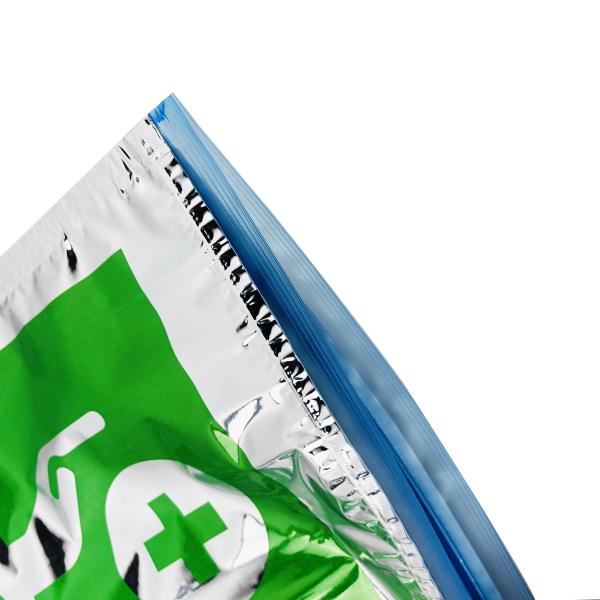 k Aluminum Foil Hot Cold Insulated Bags For Frozen Food BPA Free