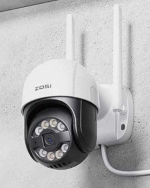 2 Lens 8MP 4K Wireless North America 4G LTE Solar Power Surveillance Security PTZ Camera Outdoor 4G Sim Card Solar CCTV Camera