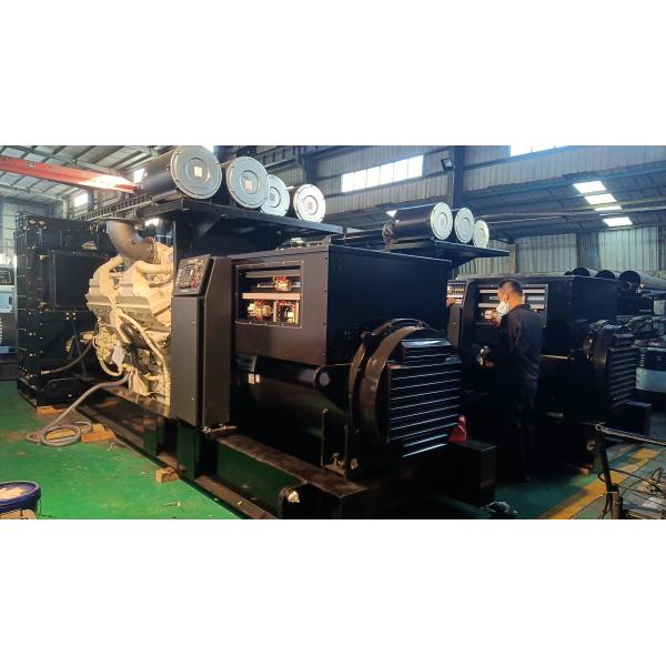 Тип вода дизельного генератора Cummins 2500kva 11kv открытый охладил