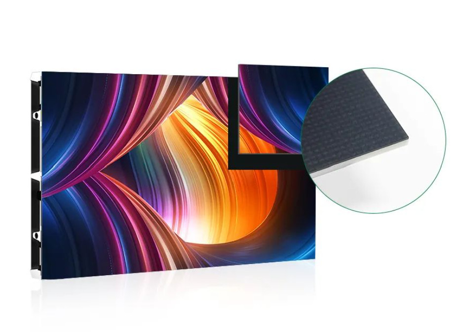 P0.93mm COB Indoor LED Video Wall with 600nits Brightness, 3840Hz Refresh Rate, and IP54 Washable Surface