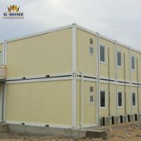 Casa à prova de fogo do recipiente de painel do sanduíche com escritório e acomodação