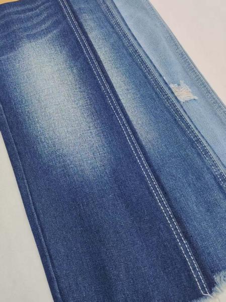 Fabricant d'usine 10 oz TWILL style tissu denim avec 10 * 7 construction JSD3181 pour les jeans