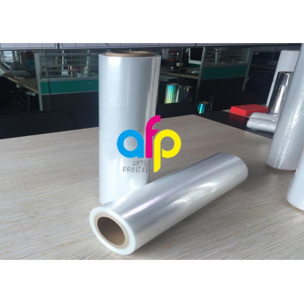 Soft Polyolefin Shrink Wrap Film , Transparent Polyolefin Heat Shrink Film 12.5micron
