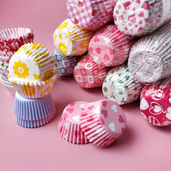Paper Cup 4.3*2.8cm Small Cake Cup Baking Mold with Custom Logo