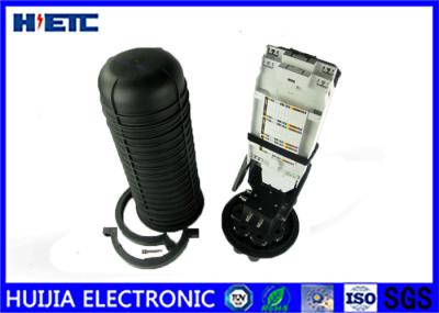 IP68 Fiber Optic Splice Enclosure , Dome Fiber Optic Splice Closure
