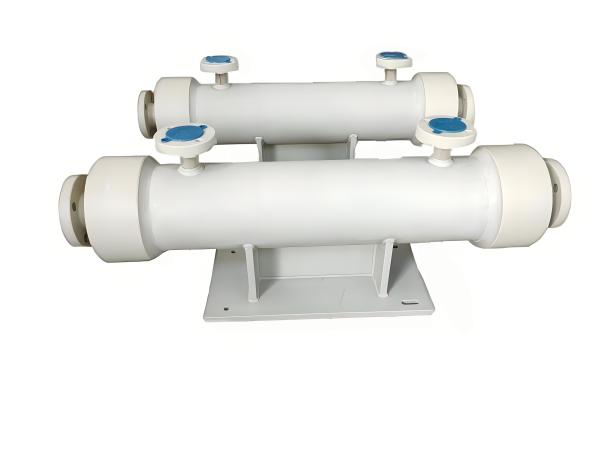 1500mm Shell Length Teflon Tube Heat Exchanger with High Heat Transfer Efficiency and Lightweight Design