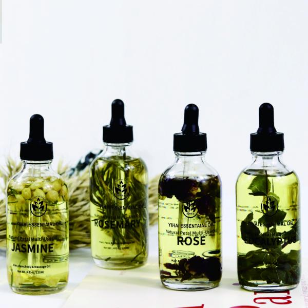 OEM Pure and Natural Organic Dry Flower Lavender Oil Face Body and Hair Multi Use Oil