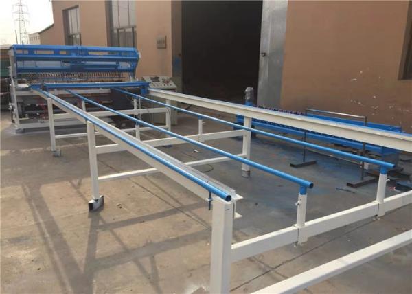 High Speed Automated Fence Panel Machine , Welded Mesh Machine 3-6mm 2.5meter Width