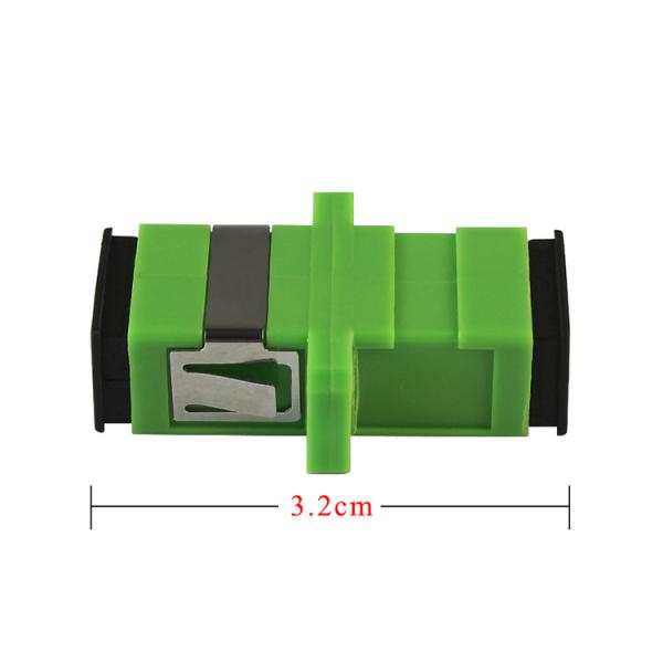 1510nm SC SC Coupler Simplex Fiber Optic Flange