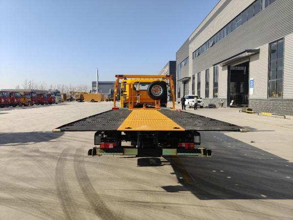 JAC 8Ton Flatbed Rollback Rescue Trucks Vehicle Wrecker Trucks