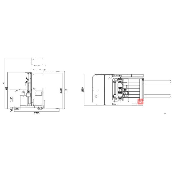 Free Battery Charger for Warehouse High Volume Order Picking Medium Level Order Picker