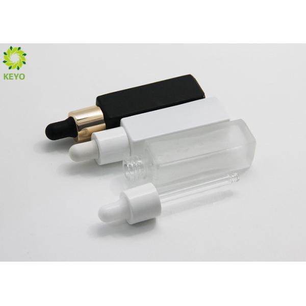 Serum Cosmetic 10ml Glass Essential Oil Bottles With Dropper Lid