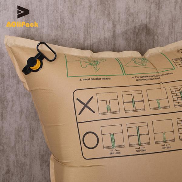 Logistics Recyclable 900*1800mm Shipping Container Airbags