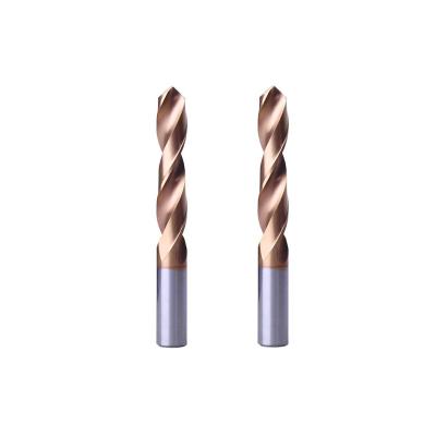 3D 5D CNC Cutting Tool , Tungsten Carbide Twist Drill Bits 45 Hrc 55 Hrc 60 Hrc