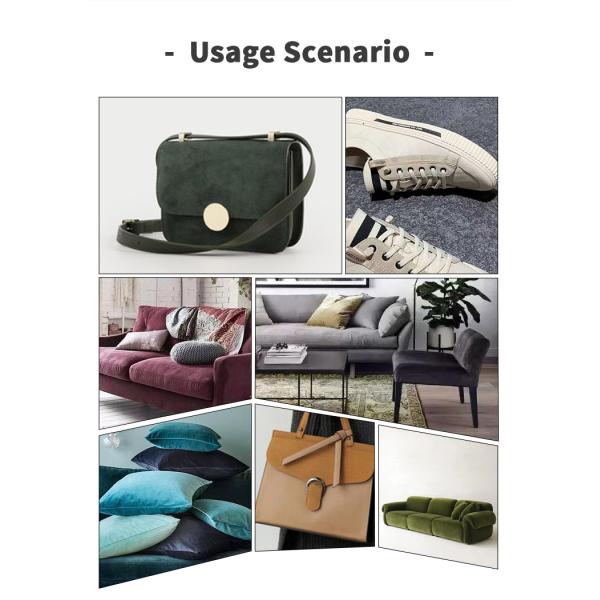 Micro Fiber Suede Cloth Fabric Ultra Suede Leather For Sofa