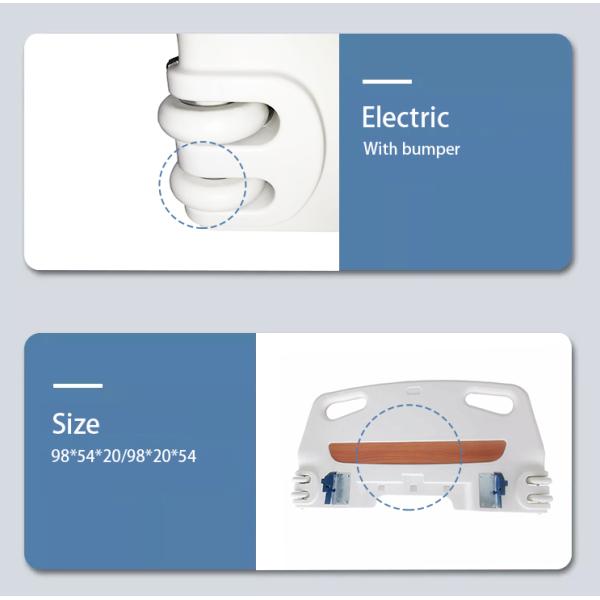 Стальной цвет изголовья больницы крюка 61.5CM врезанный съемный можно подгонять