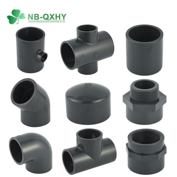 Glue Connection High Pressure Plastic Fitting Reducing Tee for QX Plumbing Fitting