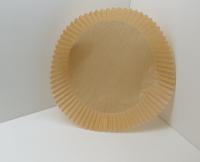 Forros de papel 125Pcs da frigideira descartável do ar do pergaminho para da micro-ondas a vara não