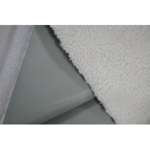 100%のスエードおよび子ヒツジのウールの合成の生地