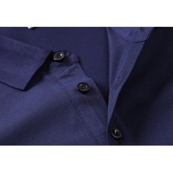 100% Polyester Men's Summer Golf T-Shirt Quick Dry Custom Logo Solid Print Size Colored Knitted for Polo Shirt