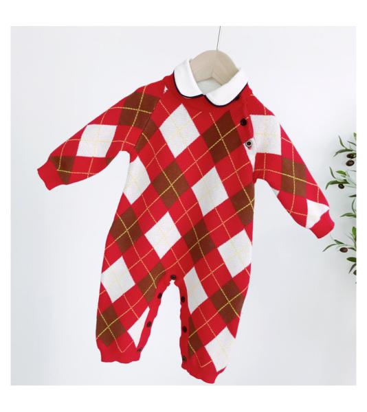 Custom Baby Clothes Kids Clothing Natural Fabric Plain Solid Long Sleeves Ribbed Boys' And Girls' Baby Sweatshirt Romper