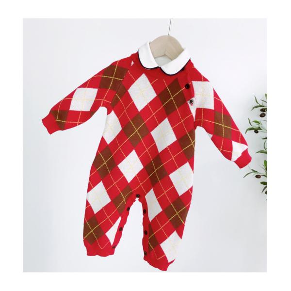 Custom Baby Clothes Kids Clothing Natural Fabric Plain Solid Long Sleeves Ribbed Boys' And Girls' Baby Sweatshirt Romper