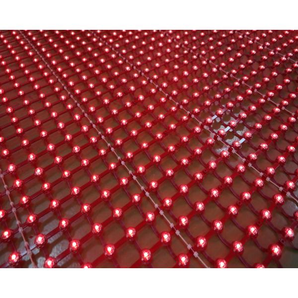 Электронная рекламная доска с светодиодным сетчатым экраном Прозрачная складная водонепроницаемая