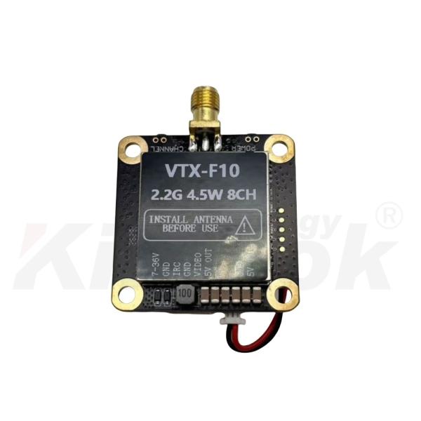 ドローン用新型2.2G送信機 4.5W VTXパワー 安定した画像 飛行体験を向上
