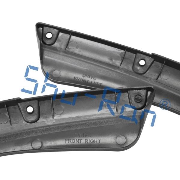 Parte traseira do preto do carrinho de golfe e movimentação plásticas de Front Fender Flares For Yamaha