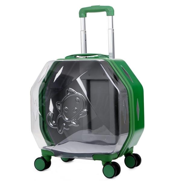 Panoramic Window Pet Trolley Carrier
