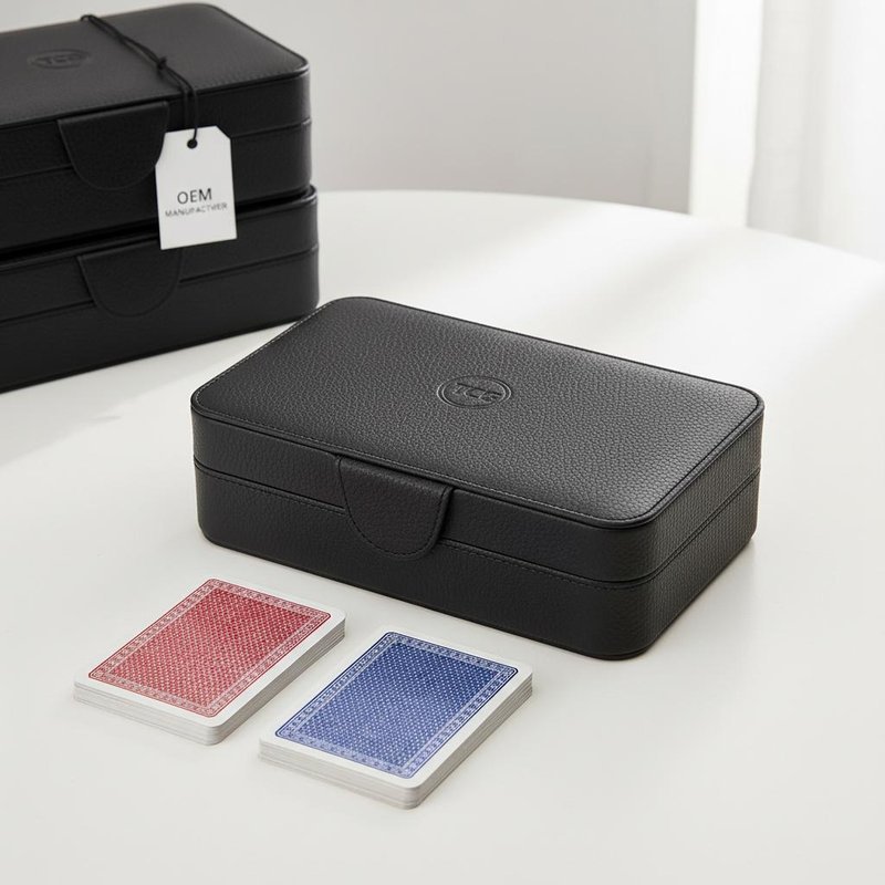 OEM PU Leather Deck Box 100 Card MTG Yugioh TCG Custom Tcg Deck Box