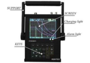 Alarme de ultra-sons Flaw Detector FD301 para o portão e DAC DAC AVG & B verificação dupla 4A
