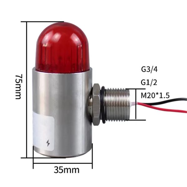 Cast Aluminum/Stainless Steel120dB Explosion Proof Sound and Light Alarm Industrial Warning Indicator Light