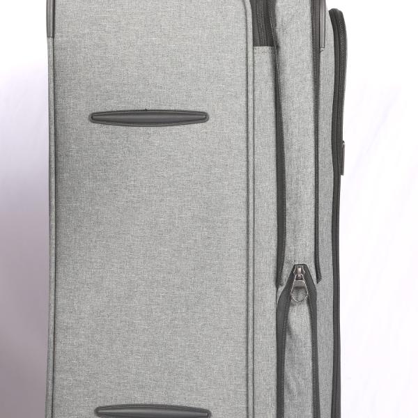 3pcs Soft Trolley Luggage