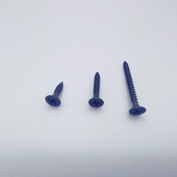 Alta nitidez cabeza de corneta tornillo cruzado de pared seca tornillos resistentes a la oxidación