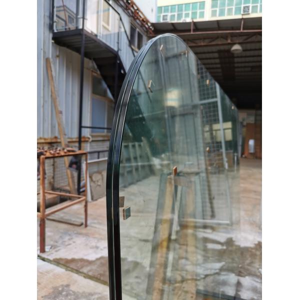 Balcony Window Colorless 12mm Heat Strengthened Laminated Glass