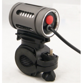 Серебряные серые мигающие огни 2200mAh 50mm x 33mm велосипеда наивысшей мощности