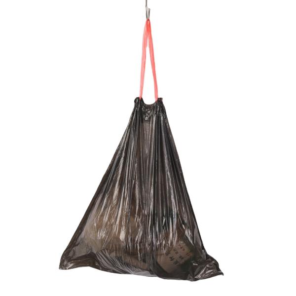 8-30L Household Garbage Bags 100-200 Count Closure Plastic Drawstring Rubbish Bags