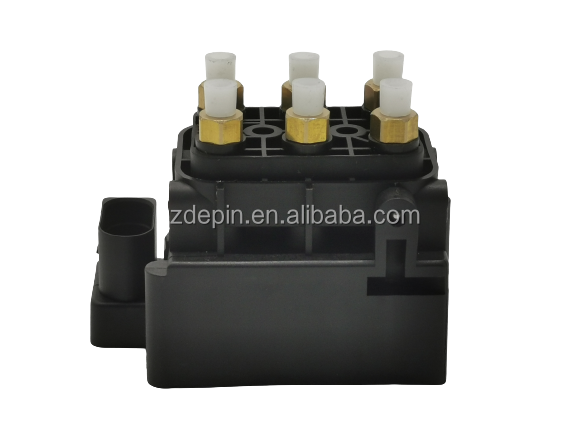 Bloque de válvula de solenoide de suspensión por aire para Audi Q7 4L 7P Porsche 955 958 OE NO. 95835890300