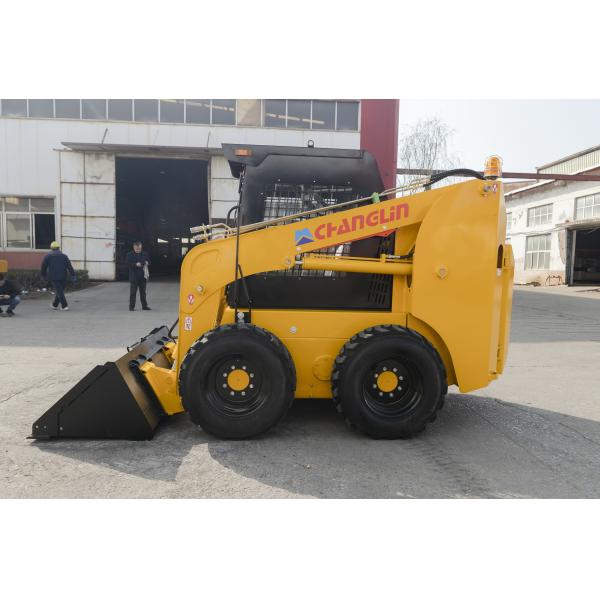 Changlin Yellow Skid Loader Excavator 255F 0.4M3 Рабочая масса 2400 кг