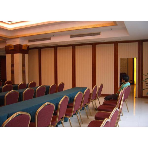 Acoustical Mobile Folding Sliding Partition / Classroom Wall Partitions