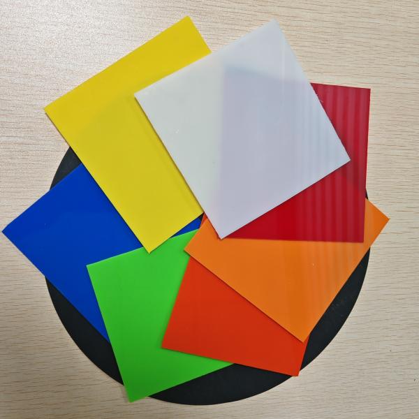 Opaque Orange Optional UV Coating 10mm Solid Polycarbonate Sheet For Anti-Yellowing And Weather Resistance